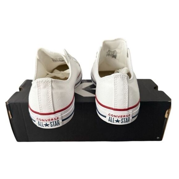 New Converse Chuck Taylor All Star OX Low Top Optical White Size 11 Women 9 Men - Picture 6 of 10